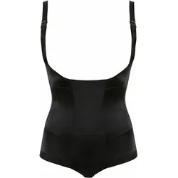 Shaping-Body ULLA DESSOUS "Bodyliner Serie Yara", Damen, Gr. 48, N-Gr, schwarz, Stoff, Obermaterial: 65% Polyamid PA. 30% Elasthan EL. 5% Baumwolle CO., Bodies