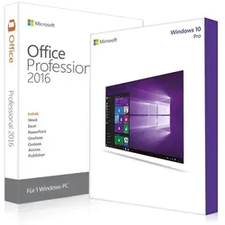 Windows 10 Pro + Office 2016 Professional Download