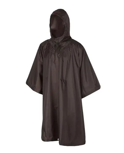 Helikon-Tex Poncho U.S. Model earth brown - Funktionsjacke aus robustem, wasserabweisendem RipStop-Polyester, konvertierbar zur Decke oder Tarp. Ideal für Outdoor-Aktivitäten und vielseitig einsetzbar.