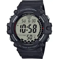 CASIO Uhr AE-1500WH-1AVDF + BOX - Digitale Herrenuhr mit 10 BAR Wasserdichtigkeit, 24-Stunden-Anzeige, Alarm und Stoppuhr – perfekt für Sport und Outdoor-Aktivitäten.