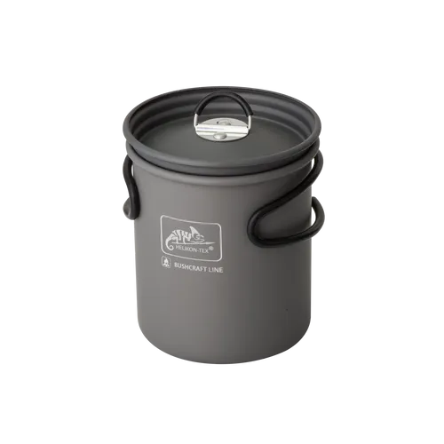 Helikon-Tex Camp Cup - Hitzebeständige Aluminiumtasse - Die Helikon-Tex Camp Cup ist eine praktische Aluminiumtasse mit klappbarem Griff, ideal für Camping. Sie ist hitzebeständig und perfekt zum Erhitzen auf Gaskochern oder über offenem Feuer. Fassungsvermögen: 0,85 Liter.