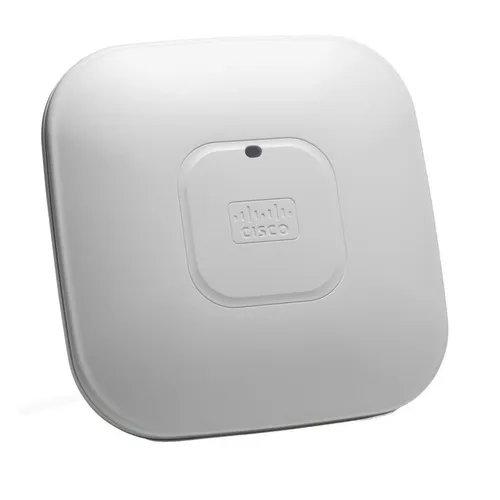 Cisco AIR-SAP2602I-A-K9 Wireless Accesspoint - Kabelloser Accesspoint mit internem Antennensystem, ideal für zuverlässige Netzwerkverbindungen. Hohe Datenübertragungsrate von 450 Mbps und kompakte Bauweise für vielseitigen Einsatz.