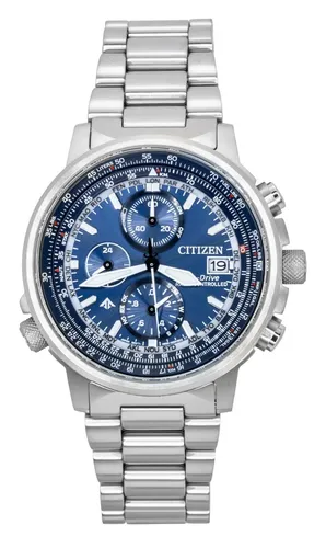 Citizen AT8300-58L Herrenuhr Promaster Sky Eco-Drive Pilot 41mm 20ATM - Armbanduhren mit Funkempfang und Eco-Drive Technologie, 20 ATM wasserdicht, ideal für aktive Männer, die Präzision und Stil schätzen.