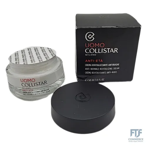 Collistar Uomo Anti-Wrinkle Revitalizing Cream - Gesichtspflege mit Anti-Aging-Effekt, revitalisiert die Haut und reduziert Falten für ein jugendliches Aussehen.