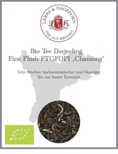 Bio Tee Darjeeling First Flush FTGFOP1 Chamong 1kg