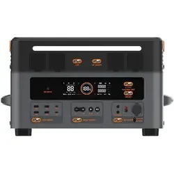 OSCAL PowerMax2400 - Tragbare Powerstation mit 2400W Leistung - Powerstations für Outdoor-Aktivitäten, tragbar und mit LCD-Bildschirm, ideal für Camping und Notstromversorgung.