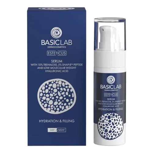 Basiclab Serum mit Trehalose 10% und 5% Peptid – für intensive Hydration und Faltenreduktion - Sonstige Gesichtspflegeartikel mit 10% Trehalose und 5% Peptid für intensive Feuchtigkeit und verbesserte Hautelastizität. Ideal gegen Falten und zur Stärkung der natürlichen Hautbarriere.