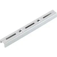 Regalschiene Silber 200 cm bis 55 kg