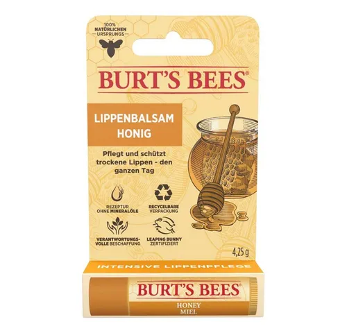 BURT'S BEES Lippenpflegestift Lip Balm Stick Blister - Honey 4,25g