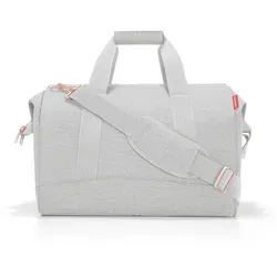 reisenthel allrounder L Sporttasche - elegante Reisetasche in twist sky rose, ideal für Sport und Reisen mit praktischer Doktortaschen-Konstruktion und gepolstertem Tragegurt