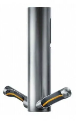 Dyson Händetrockner Airblade 9kJ HU03 - Hygienischer Händetrockner aus Edelstahl mit Infrarot-Sensor und H13 HEPA-Filter, trocknet Hände in nur 10 Sekunden und entfernt 99,95% der Viren und Bakterien. Ideal für öffentliche Waschräume.