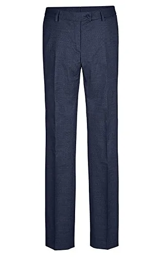GREIFF Größe 52 Corporate Wear Modern Damen Hose Regular Fit Marine Pinpoint Modell 1356