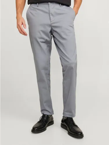 JACK & JONES Male Slim Fit Chino Marco Bowie SA Navy Blazer - Wanderhosen für Herren mit Paspeltaschen, aus 98% Baumwolle und 2% Elasthan, perfekt für Komfort und Stil beim Outdoor-Abenteuer.