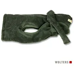 Wolters Easy Clean Hunde-Bademantel in Olive, Größe M - Hundekleider - Praktischer Bademantel für Hunde, der schnell trocknet und einfach zu reinigen ist, ideal nach dem Baden oder Spaziergängen im Regen.