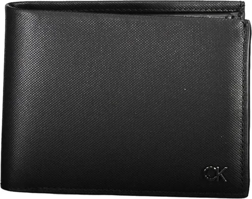 CALVIN KLEIN Schwarze Geldbörse - Hochwertige Herrengeldbörse aus 100% Leder mit RFID-Blocker, ideal zum Schutz Ihrer Karten. Perfekt für stilbewusste Männer.