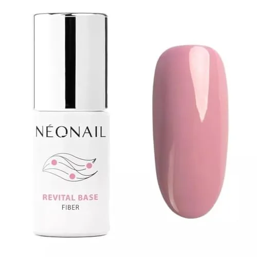 NEONAIL UV Nagellack - Base Coat Gel UV - Revital Base Fiber - Warm Cover - Unterlack Für Nägel Lack Gel - Modeling Base - 7,2 ml