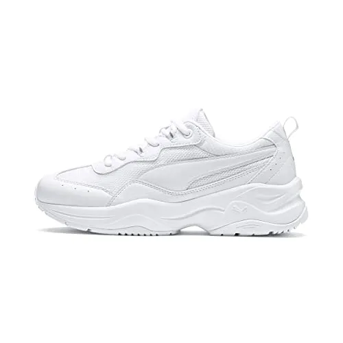 PUMA Damen Cilia - Bequeme Sneaker in Puma White-Gray Violet - Damen-Sneaker mit IMEVA-Zwischensohle für leichten Komfort und SoftFoam+ Innensohle für maximalen Laufkomfort, ideal für den Alltag.