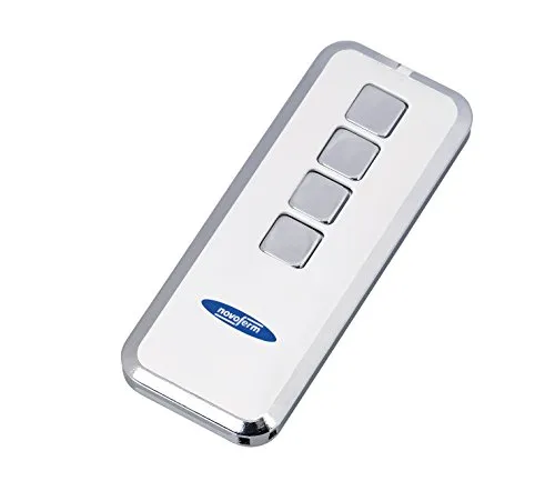 Novoferm Garagentor-Funkempfänger Mini-Novotron 524 Design - Funksteuerungsmodule mit 4-Kanal Fernbedienung, modernem Design und höchster Sicherheit dank AES 128 bit-Verschlüsselung für Ihr Garagentor.