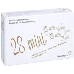 MINI 0,030 mg überzogene Tabletten 3X28 St 28