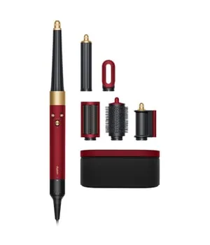 Dyson Airwrap i.d. Straight + Wavy Samtrot/Gold - Erlebe mit dem Dyson Airwrap i.d. Samtrot/Gold perfekte Locken und Styles, individuell angepasst durch die MyDyson App. Sechs vielseitige Aufsätze und ein intelligenter Wärmeregler sorgen für schonendes Styling.