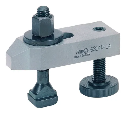 AMF Spanneisen DIN6314V verstärkt 10/8-32 mm - 70268 - Spannelemente & Zubehör, verstärktes Design für höhere Stabilität und Präzision beim Spannen von Werkstücken.