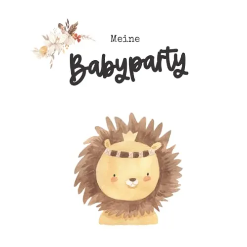 Babyparty Gästebuch: Erinnerungsbuch zum Ausfüllen mit vielen tollen Vorlagen - Design Boho