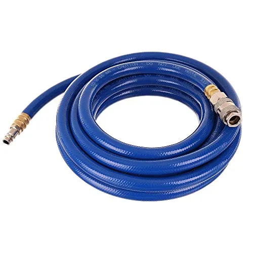 TC TECHNIC Profi Schlauch Luftschlauch PVC 10m 3/8" 10mm mit Schnellkuppung