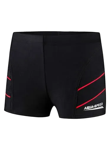 Aqua Speed Badehose Chlorresistente Schwimmshorts 140 cm - Kinder-Bademode mit chlor- und salzwasserresistentem Gewebe für intensives Schwimmen. Formbeständig und elastisch für optimalen Tragekomfort.