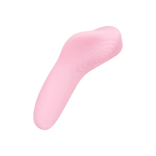 EIS, Vibrator, Slip-Vibrator, Auflegevibrator aus Silikon, 11 cm, wasserdicht, wiederaufladbar, hautfreundliches Silikon