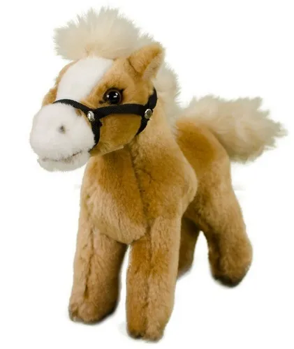 Teddys Rothenburg Kuscheltier Kuscheltier Pferd braun 24 cm
