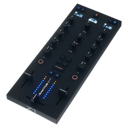 Native Instruments Traktor Z1 MK2 B-Stock - 2-Kanal DJ-Mixer - DJ Controller, B-Stock mit vollem Garantie, ideal für kreative DJs; 24-Bit/96 kHz Audioqualität und umfassende Effektsteuerung für professionelles Mixing.