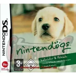 Nintendogs Labrador & Friends Nintendo DS - Spiele auf der Nintendo DS, kümmere dich um deinen virtuellen Labrador und entdecke den Multiplayer-Wauwau-Modus für interaktive Erlebnisse!