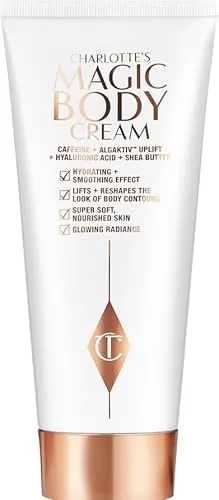 Charlotte Tilbury Charlotte's Magic Body Cream 200ml - Tagespflege für alle Hauttypen, nährt und hydratisiert die Haut intensiv für ein strahlendes und geschmeidiges Hautbild.
