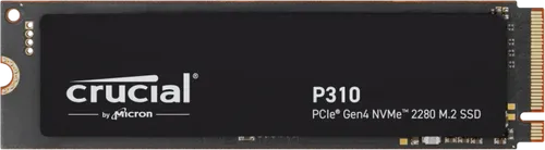 CRUCIAL P310 2280 Gen4 - 1 TB NVMe M.2 SSD, High-Speed für Gaming mit bis zu 7.100 MB/s Lese- und 6.000 MB/s Schreibgeschwindigkeit
