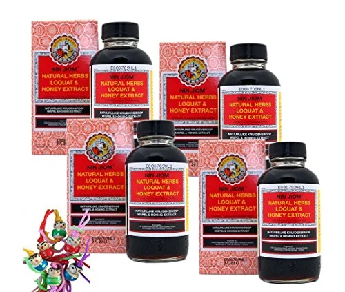 NIN JIOM PEI PA KOA Honig Mispel Kräutersirup 4x150ml - Genießen Sie den einzigartigen Geschmack des PEI PA KOA Honig Mispel Kräutersirups mit 14 ausgewählten Kräutern. Ideal für kreative Rezeptideen und besondere Anlässe.