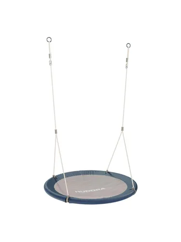 Hudora Nest Swing Lounge 110 - Midnight - Schaukeln - Runde Nestschaukel mit 110 cm Durchmesser, bietet komfortables Schwingen und ist ein echter Blickfang für jeden Garten.