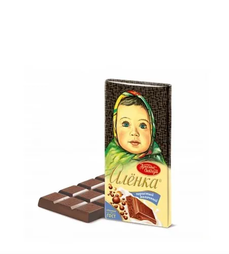 Alenka Original Milchschokolade 75g - Feine Milchschokolade mit 35-45% Kakao, perfekt für jeden Anlass. Genießen Sie den süßen Geschmack und die zarte Textur – ideal zum Teilen oder für sich selbst!