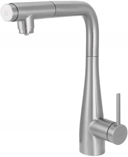 Deante Küchenarmatur mit Wasserfilteranschluss und ausziehbarem Auslauf - Praktische Küchenarmatur mit ausziehbarem Auslauf und Wasserfilteranschluss. Ideal für eine flexible Nutzung in der Küche, sorgt für sauberes Wasser und mühelose Handhabung.