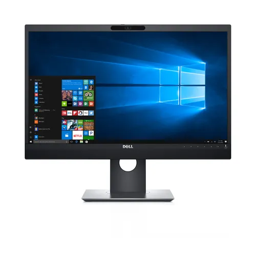Dell 24" P2418HZM Monitor - 24" FHD Monitor mit IPS-Panel, USB HUB und integrierten 5W Lautsprechern – ideal für produktives Arbeiten und Entertainment.