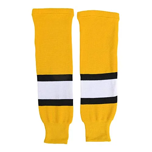 Sherwood Kinder Stutzen Sher-Wood NHL, Gelb/Schwarz/Weiß, Bambini