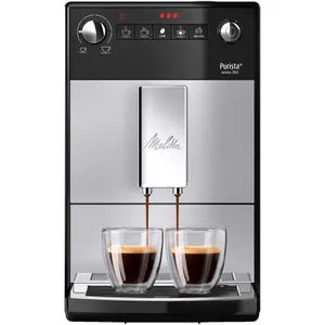 Melitta Kaffeevollautomat Purista F230-101 - Silber, perfekter Kaffeegenuss mit Vorbrühfunktion und elegantem Design für anspruchsvolle Kaffeeliebhaber