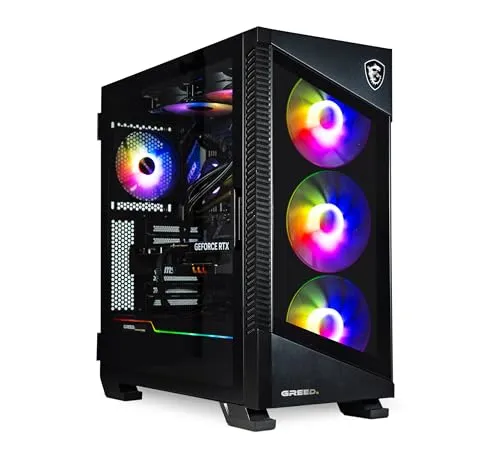 Greed® MK5 Pro - High End Gaming PC mit Ryzen 7 7800X3D und RTX 5080 - Tower-PCs mit 5,0 GHz, 32 GB DDR5 RAM und 2TB SSD für blitzschnelles Gaming - Made in Austria und mit 3 Jahren Garantie!