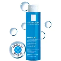 L'Oreal Deutschland GmbH ROCHE-POSAY Effaclar Porenverfeinernde Lotion 200 ml - Gesichtspflege für empfindliche, fettige Haut. Mikro-exfolierend mit LHA, verfeinert Poren und beugt Unreinheiten vor.