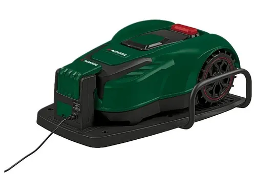 PARKSIDE Mähroboter PMRA 20-Li B2 - Effizienter Rasenmäher für bis zu 500qm - Rasenmäher mit 20V Akku und 18cm Schnittbreite, selbstfahrend und ideal für große Gärten bis 500qm. Genießen Sie müheloses Rasenmähen!
