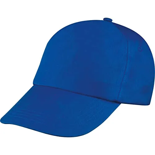Baumwoll Basecap 5 Panel/Farbe: blau