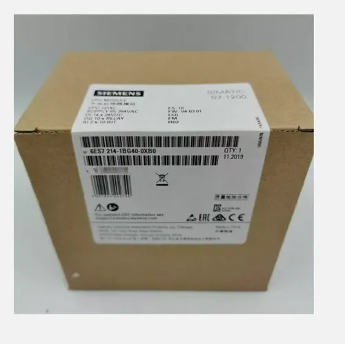 Siemens ST70 1200 CPU 1214 - Kompakter Prozessor mit 10 Relaisausgängen, vielseitig einsetzbar für AC 24 V Systeme