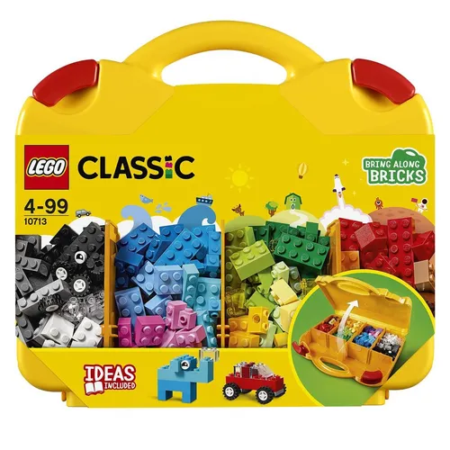 LEGO Bausteine Starterkoffer - Praktischer Organizer für kreative Bauprojekte, fördert Ordnung und Spaß beim Spielen!
