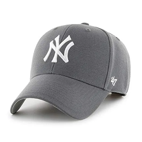 Brand Relaxed Fit Cap - MLB New York Yankees Charcoal 47 - Herren Trucker Cap im sportlichen Design. Ideal für Freizeitaktivitäten und den Sommer. Hochwertige Materialien sorgen für Komfort und Langlebigkeit.