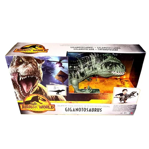 Jurassic World GWD68 - „Dominion: Ein neues Zeitalter“ Riesendino - Dinosaurier & prähistorische Kreaturen für Kinder, fast 1 m lang mit beweglichen Gelenken und Fressfunktion – das perfekte Geschenk für Dino-Fans ab 4 Jahren!