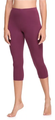 Ladeheid Leggings Damen Leggings 3/4 aus Viskose LA40-202 (1-tlg) elastischer Bund